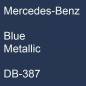 Preview: Mercedes-Benz, Blue Metallic, DB-387.